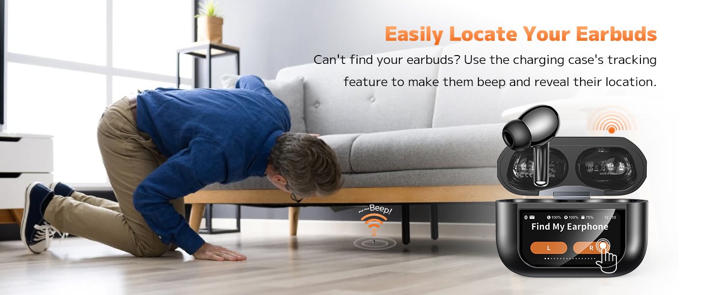 Easily Locate Your Earbuds